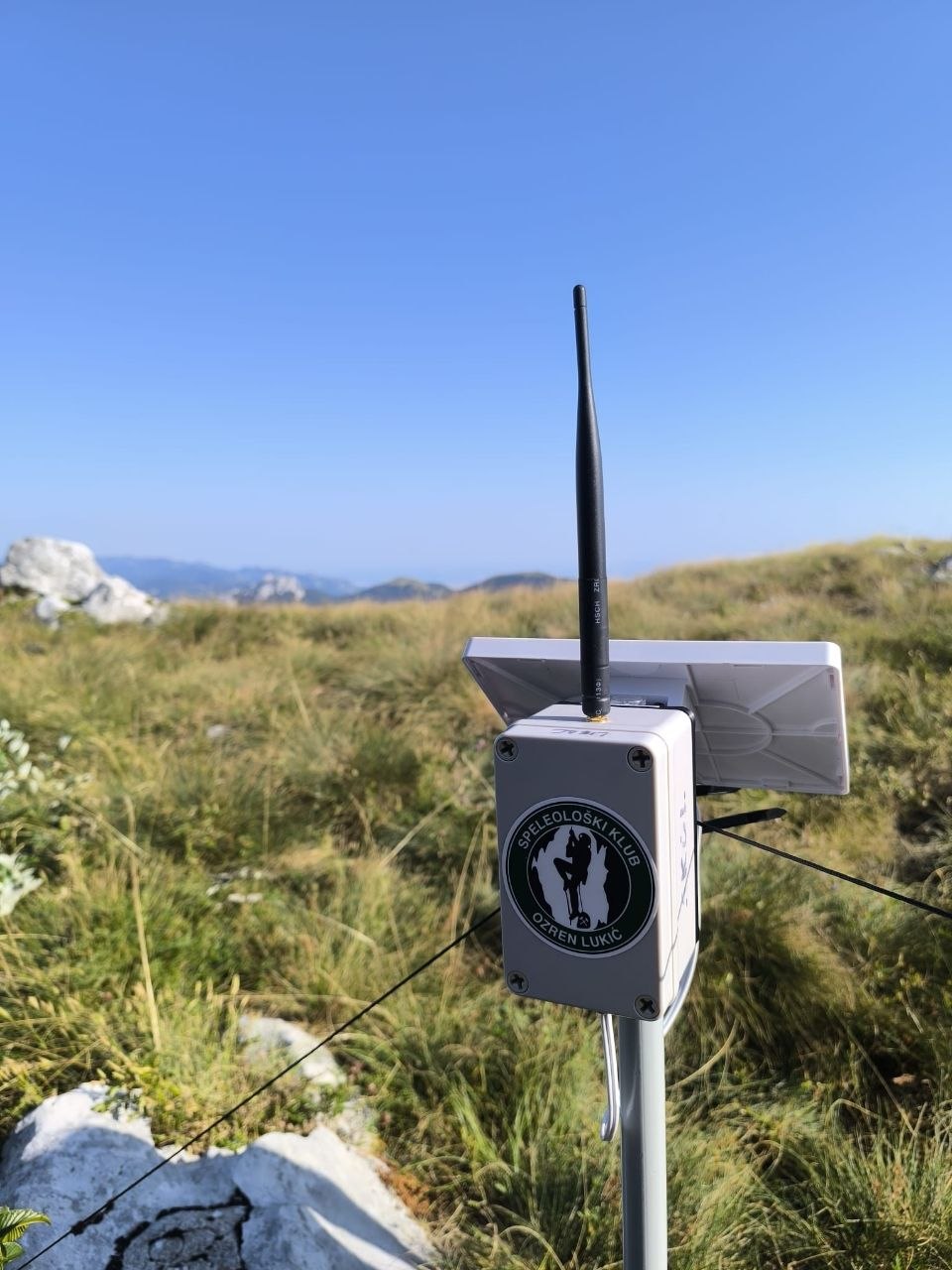CroMesh node na planinskom terenu